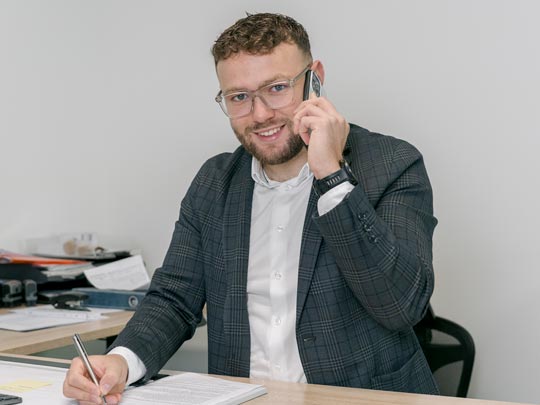 Lendrit Xhoxhaj, Geschäftsführer Schlüsselfertigbau